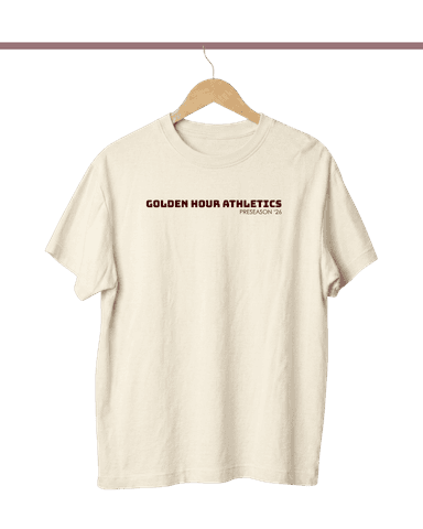 Golden Hour Athletics Preseason '26 tee